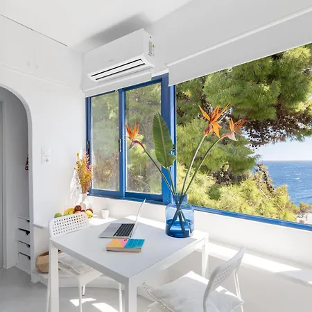 Renovated Seaside Cabin In Sounio Sounion Exterior photo